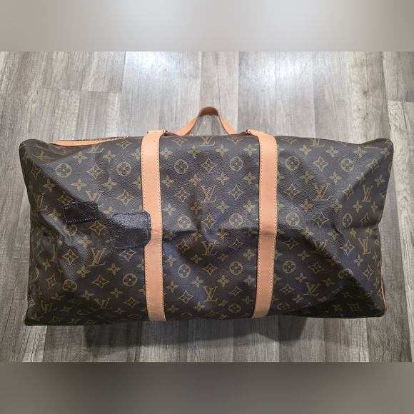 Louis Vuitton SAC SOUPLE 55 Monogram Canvas Duffel Bag CABIN Keepall Vintage - Picture 7 of 16